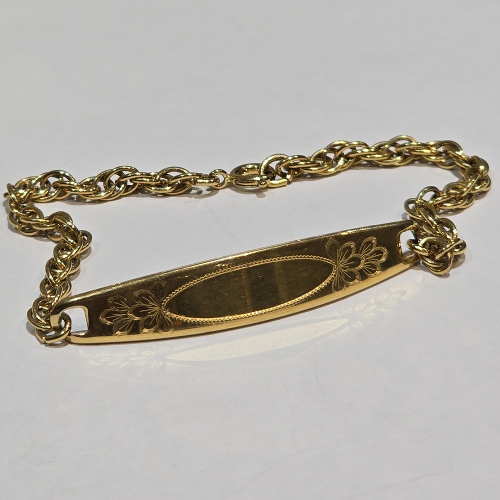 Vintage Speidel ID Bracelet